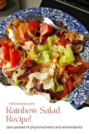 Rainbow Salad Recipe