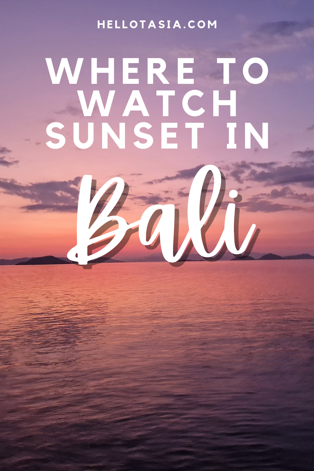 Where to Watch Sunset in Bali