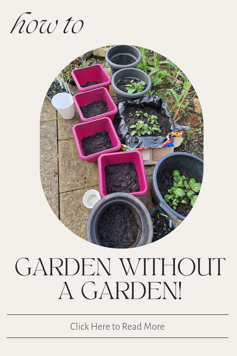 How to Garden without a Garden