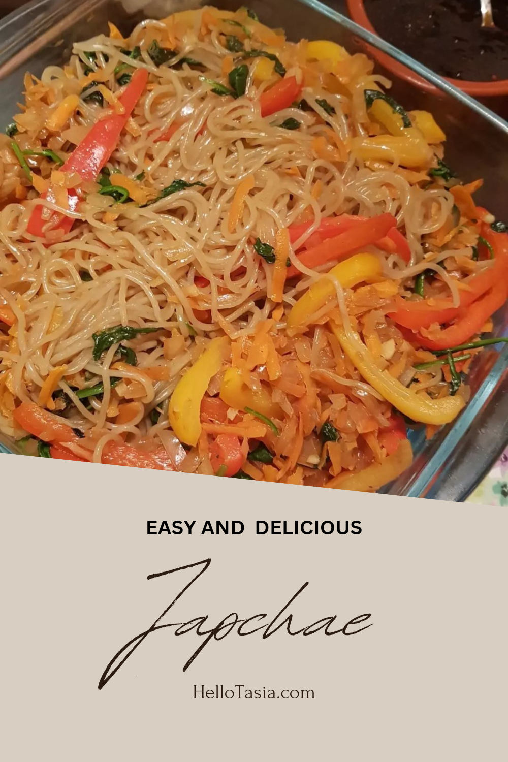 Easy Japchae Recipe: A Step-by-Step Guide