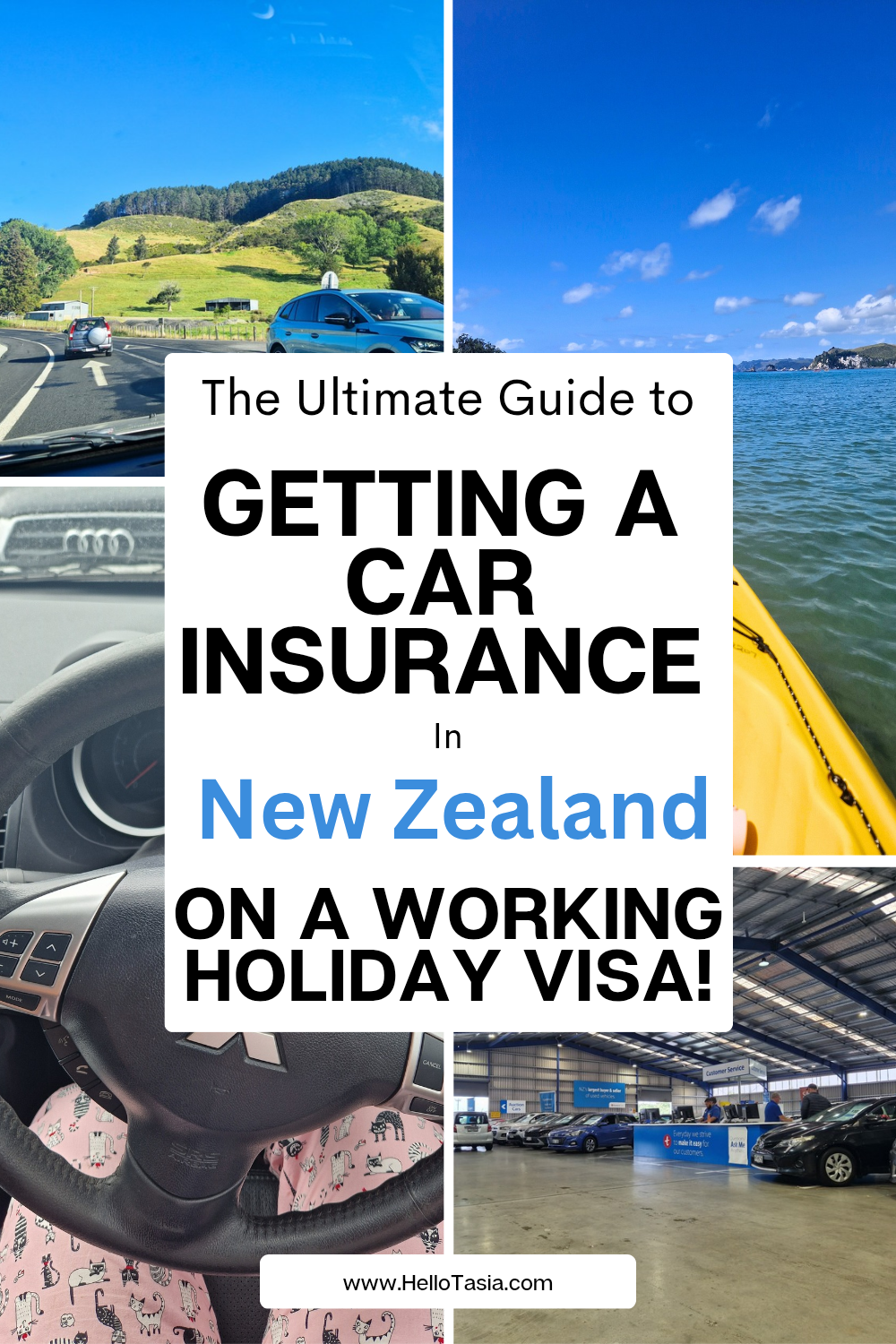 The Ultimate Guide to Buying New Zealand Car Insurance for Working Holiday Visa Holders!